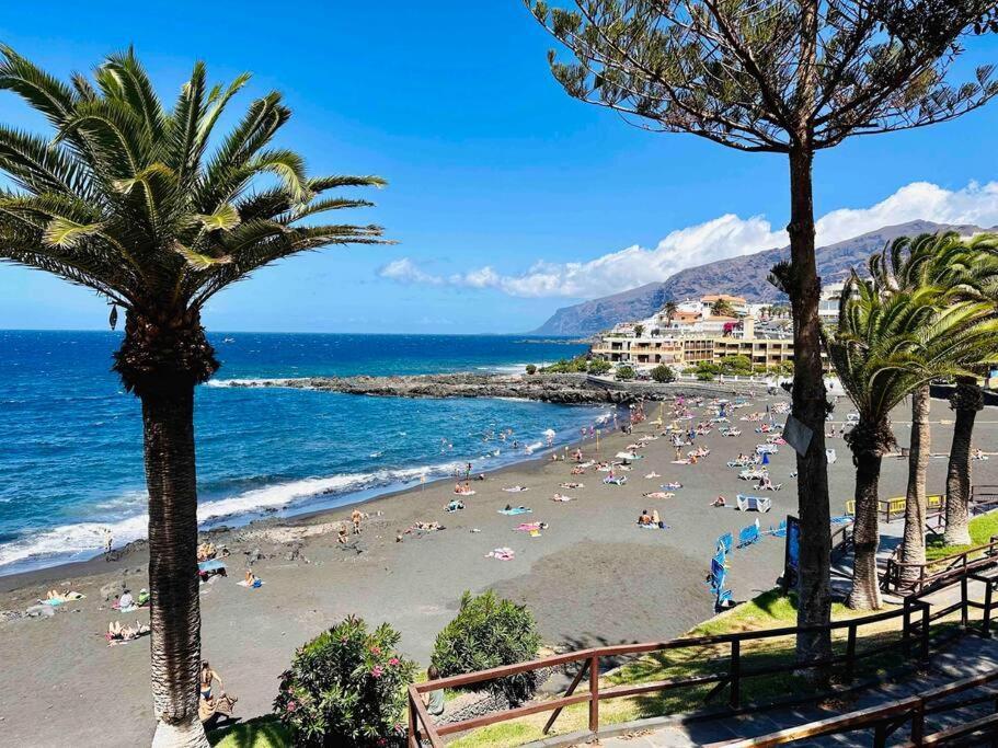 Beachfront Villa And Pool Puerto de Santiago  Buitenkant foto